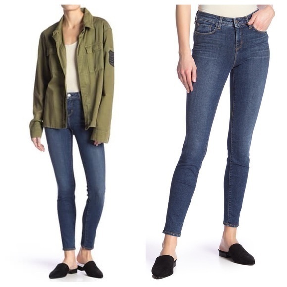 L'Agence $225 Brigitte Midrise Skinny Jeans - Picture 1 of 6
